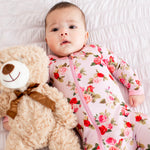 Rosebud Babe Footie | Milk & Baby