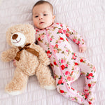 Rosebud Babe Footie | Milk & Baby