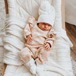 Luna + Luca Floral Jacquard Jumpsuit | Milk & Baby