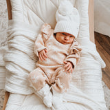 Luna + Luca Floral Jacquard Jumpsuit | Milk & Baby