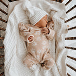 Luna + Luca Floral Jacquard Jumpsuit | Milk & Baby