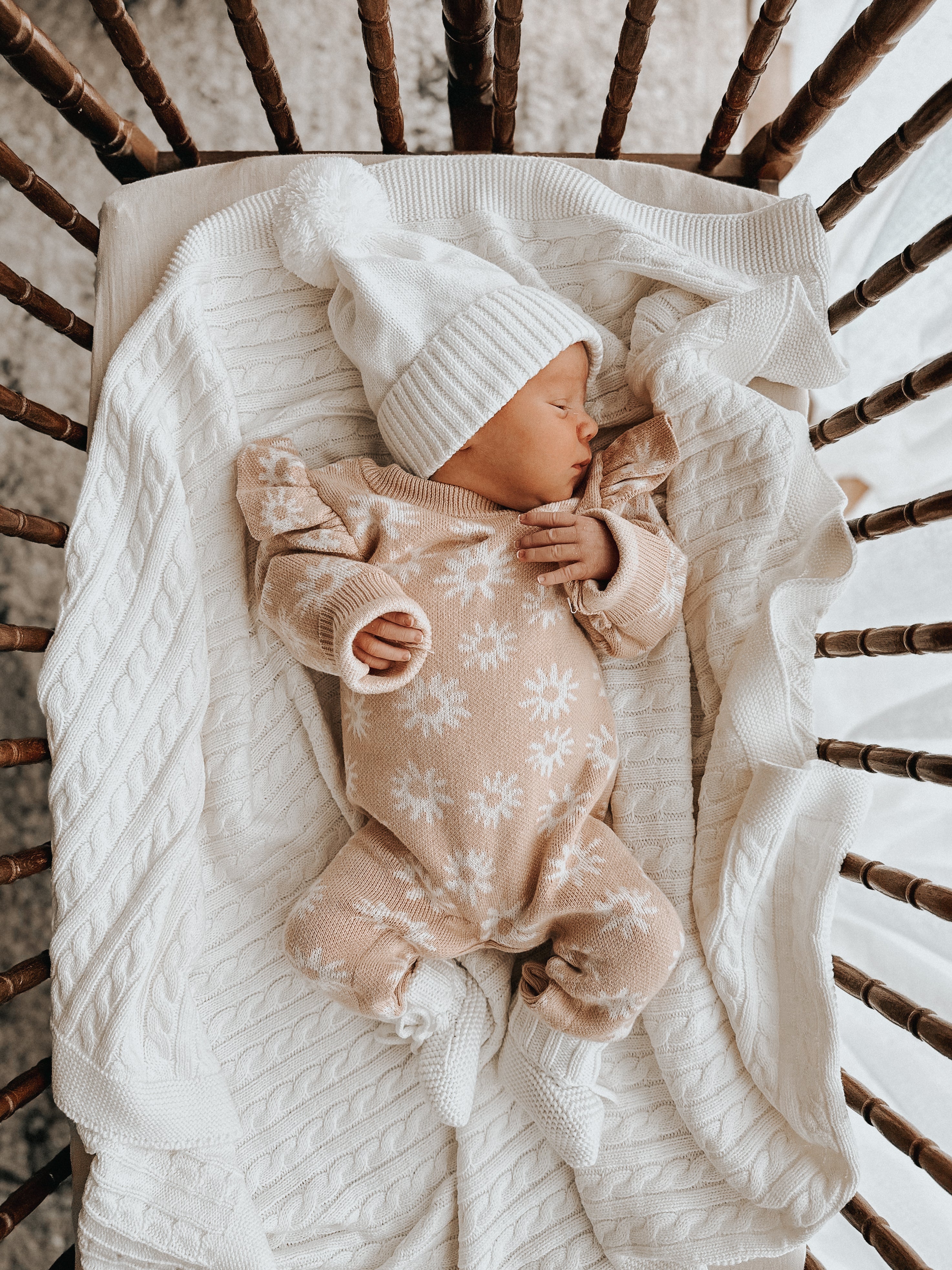 Luna + Luca Floral Jacquard Jumpsuit | Milk & Baby