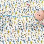 Busy Builders Footie | Milk & Baby