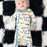 Busy Builders Footie | Milk & Baby