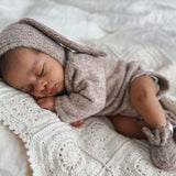 Luna + Luca Bunny Ear Bonnet | Milk & Baby