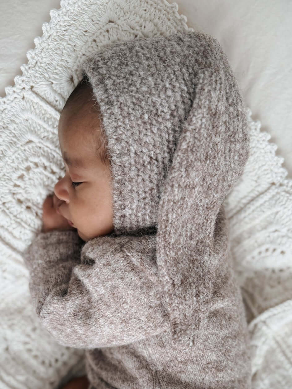 Luna + Luca Bunny Ear Bonnet | Milk & Baby