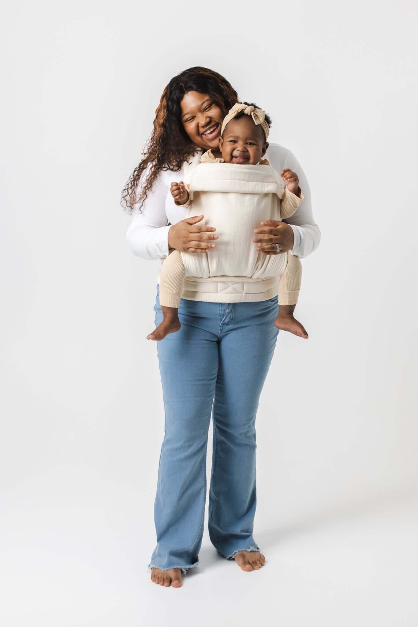 The Monarch Carrier | Natural Ivory | Milk & Baby