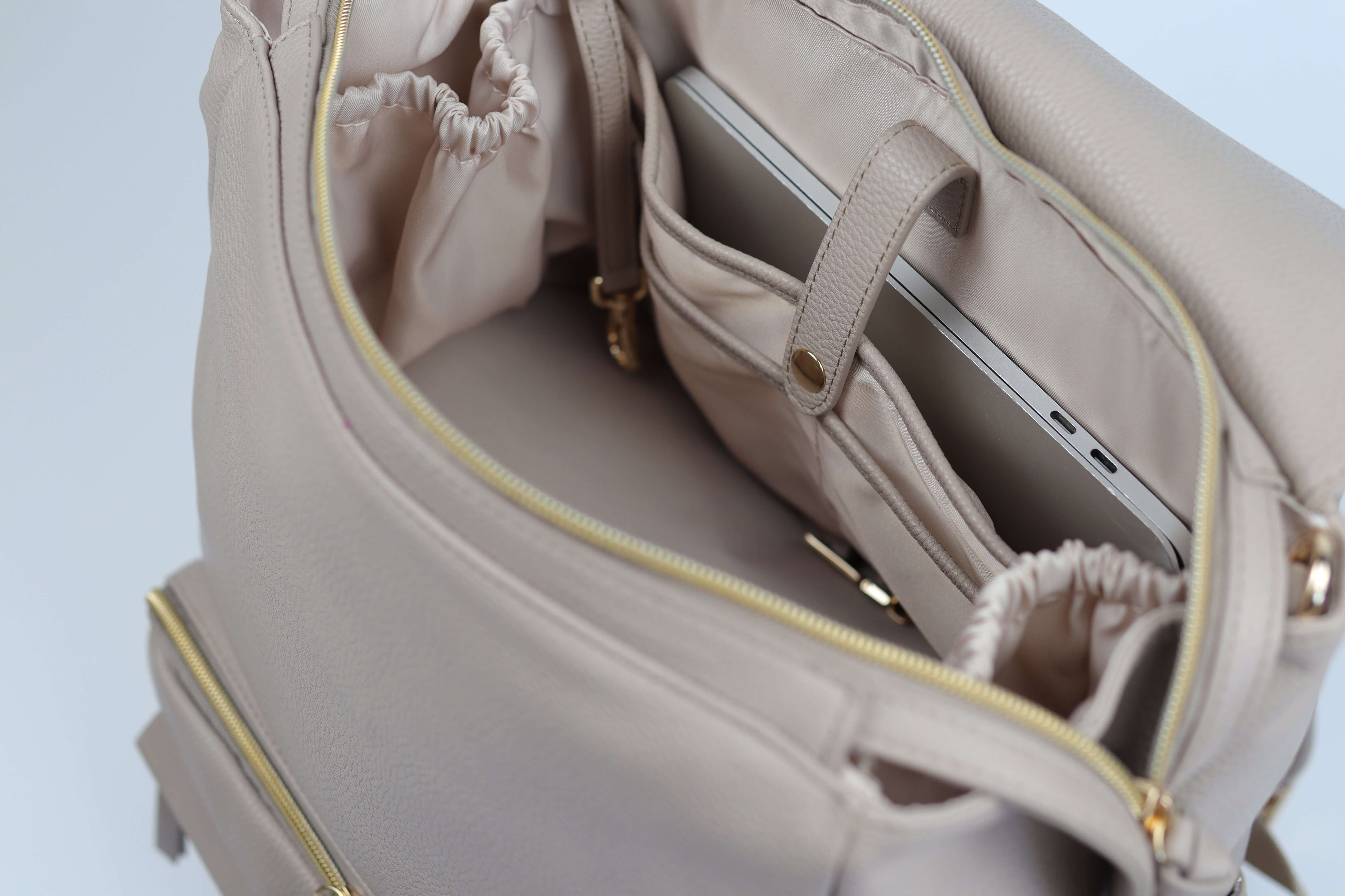 Radley Breast Pump Backpack - Stone | Milk & Baby