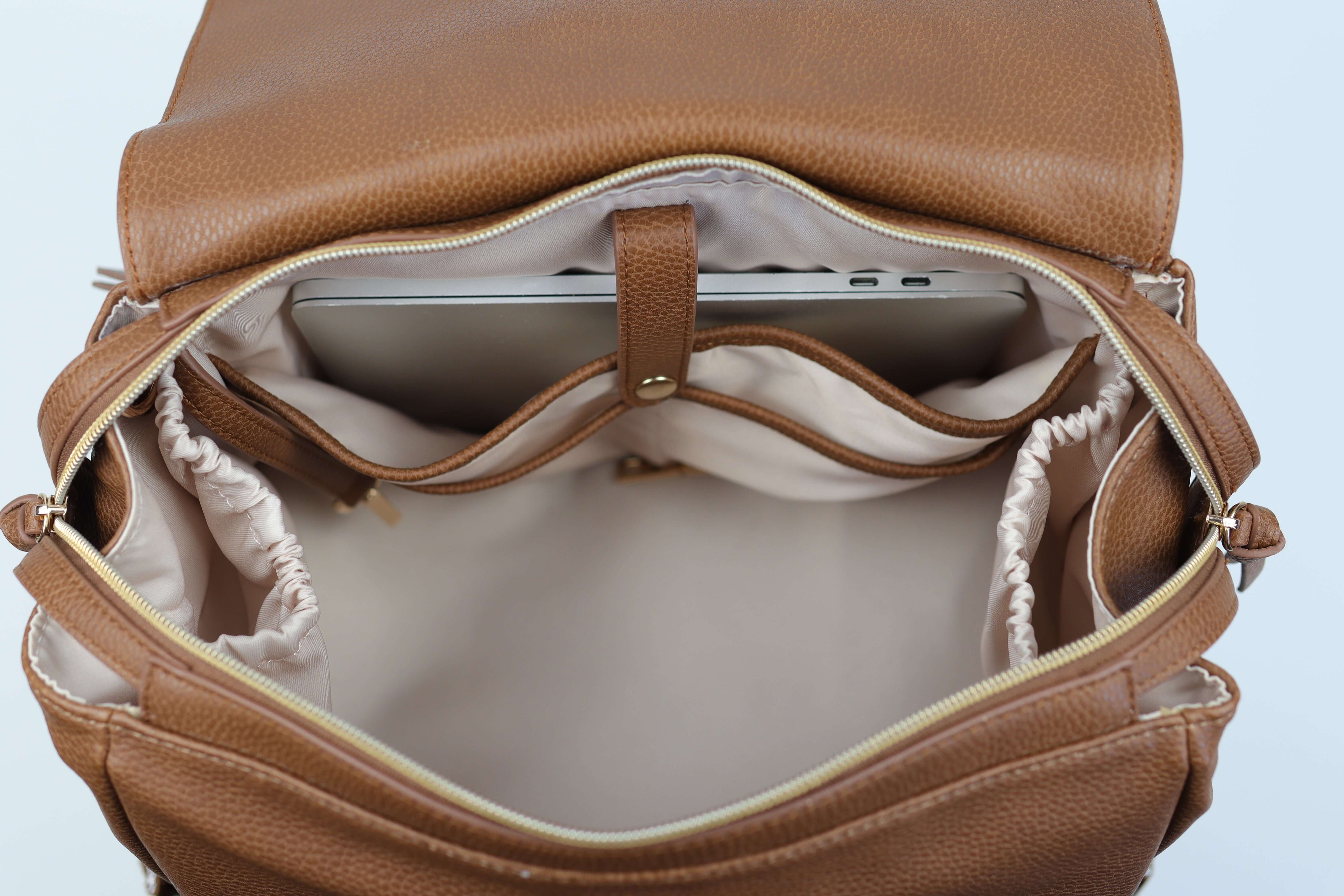 Radley Breast Pump Backpack - Walnut | Milk & Baby
