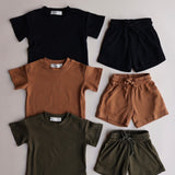 Kids Sweat Short Set | Milk & Baby