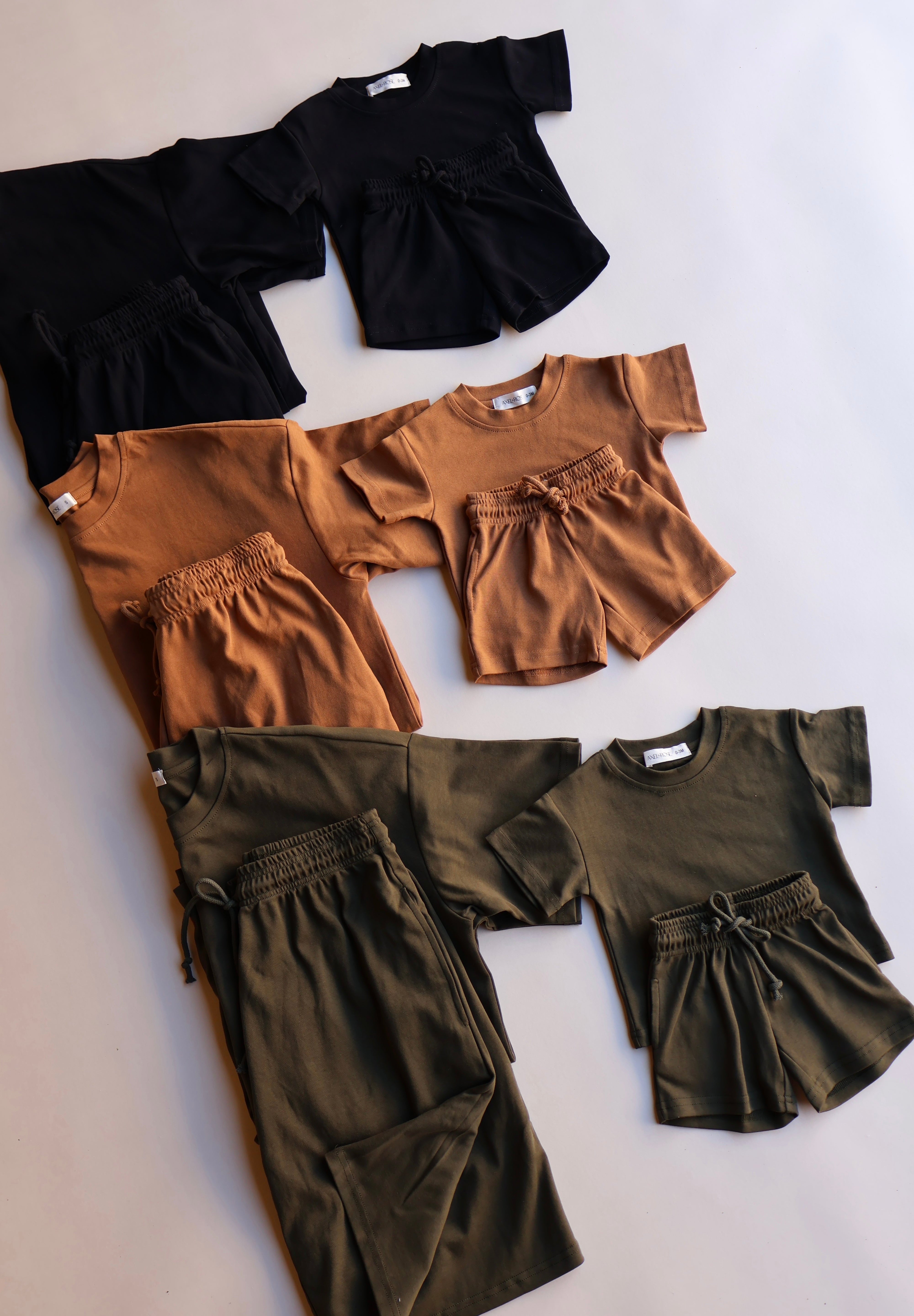 Dad Sweat Short Set | Milk & Baby