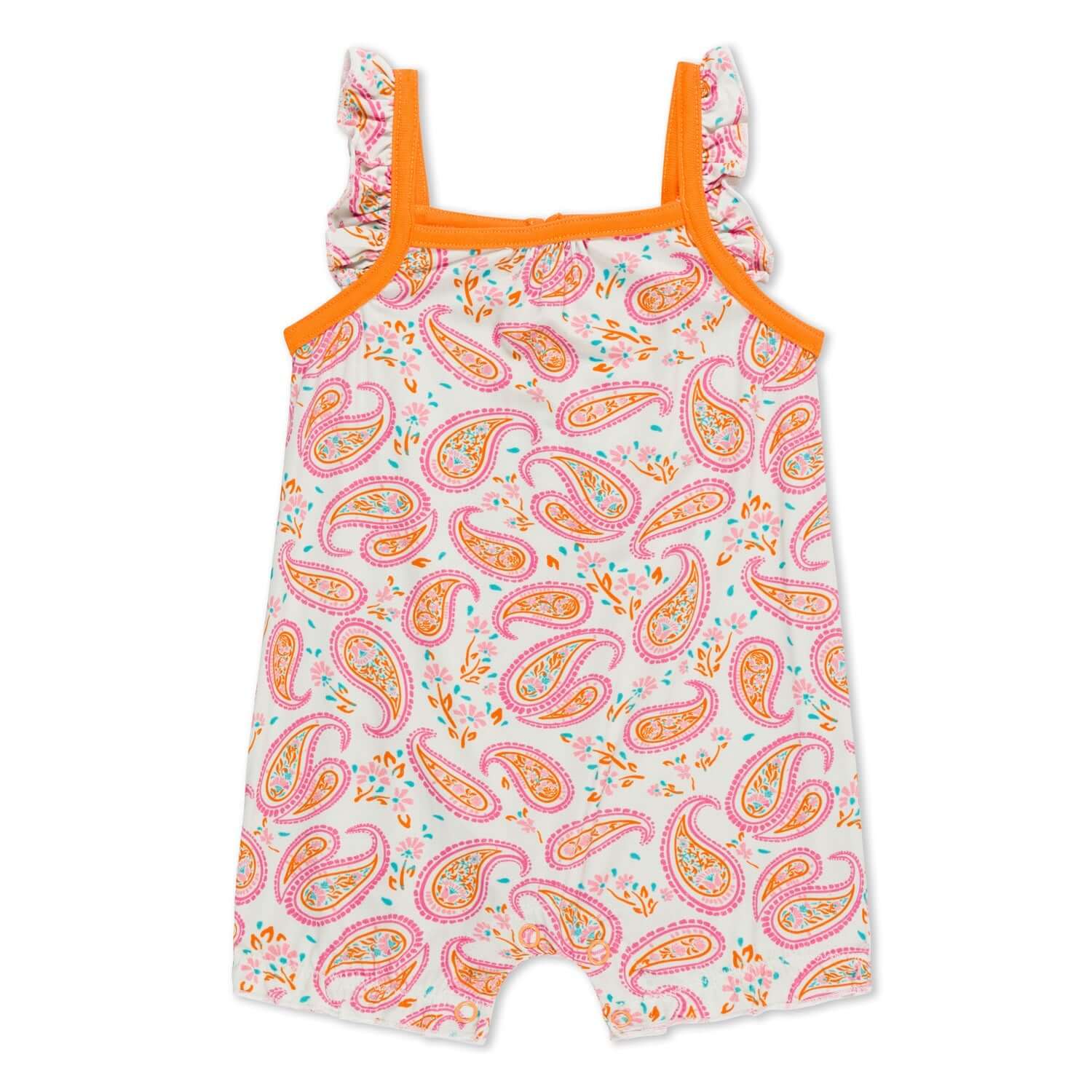 Paisley Bubble Romper | Milk & Baby