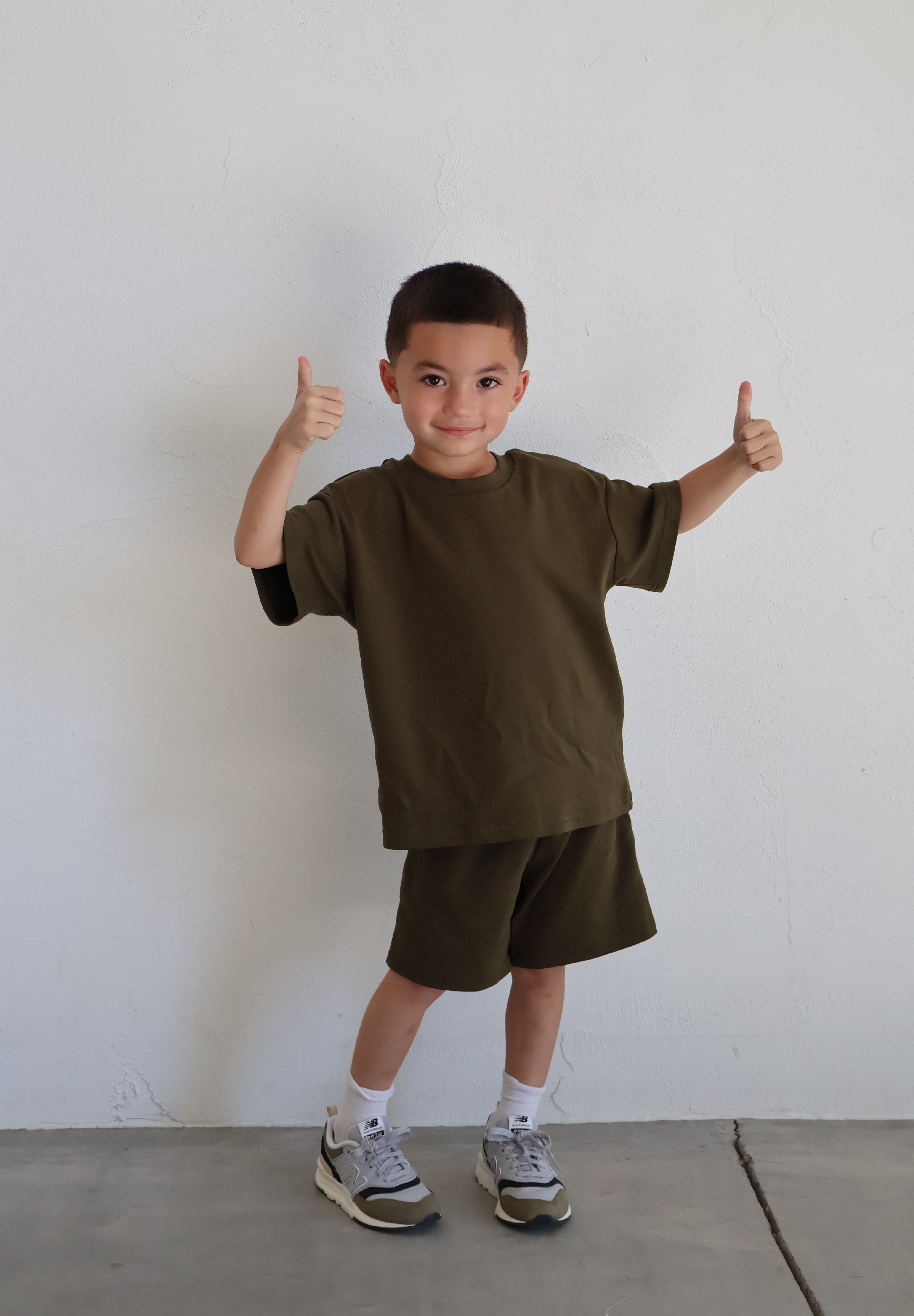 Kids Sweat Short Set | Milk & Baby