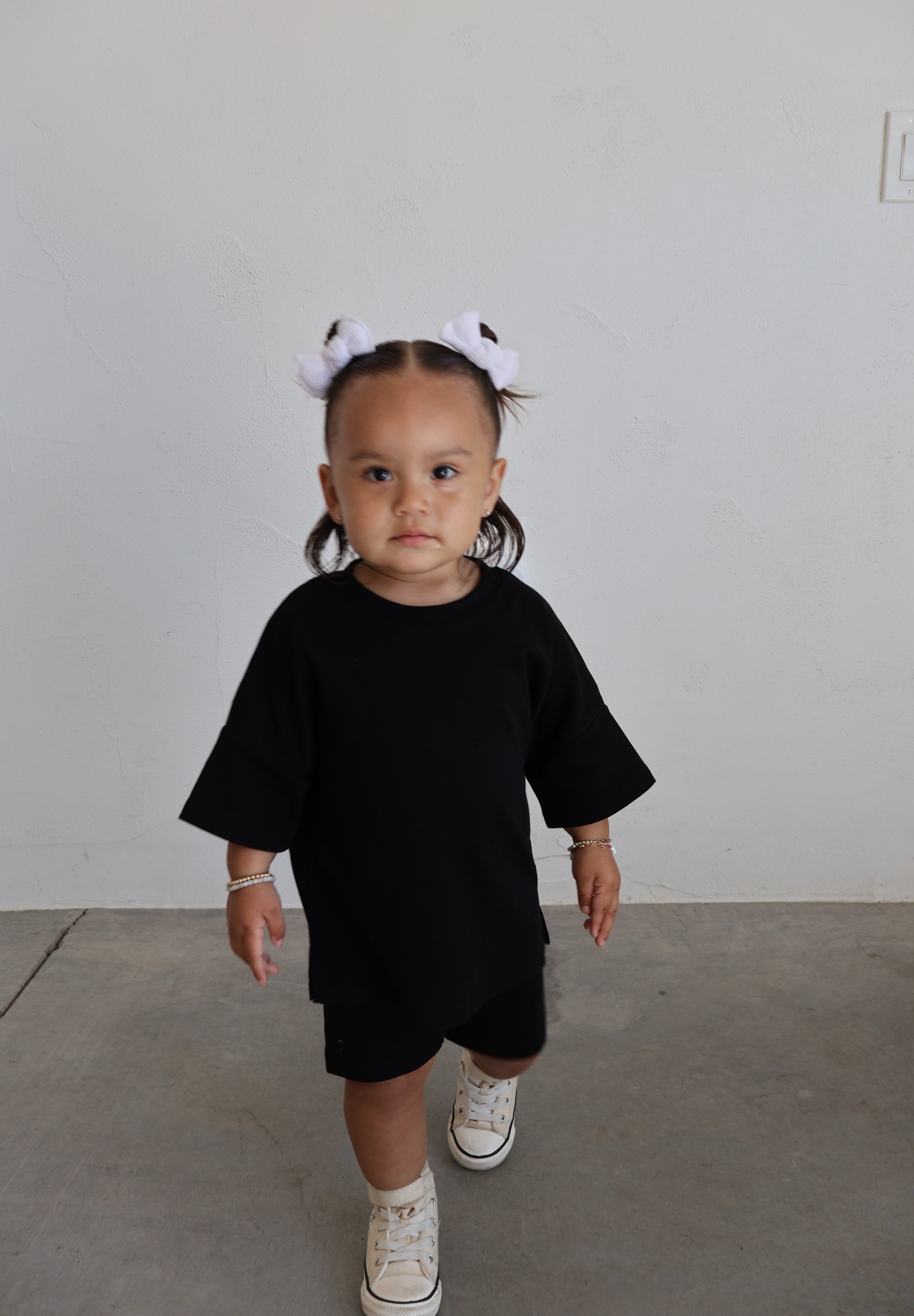 Kids Biker Short Set | Milk & Baby