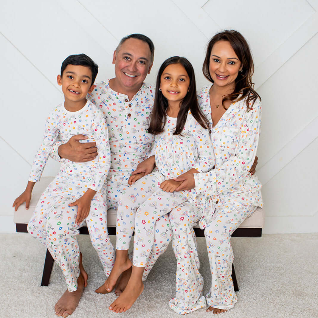 Happy Hanukkah Men's Pajama | Milk & Baby
