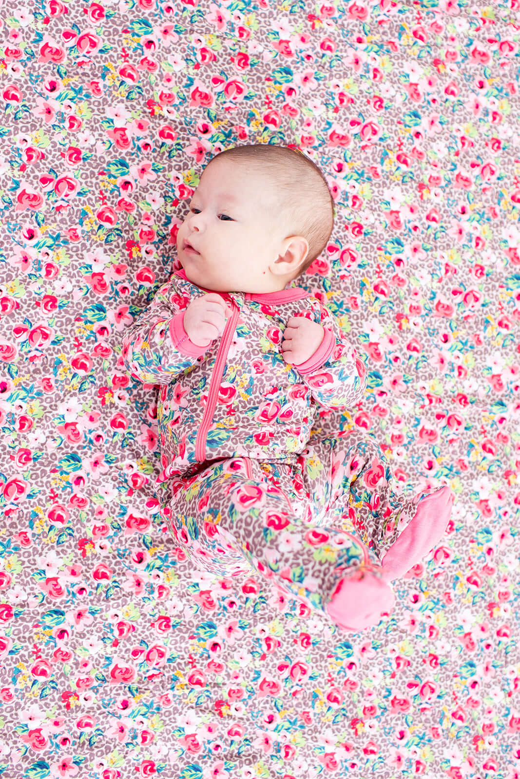 Savanna Rose Footie | Milk & Baby