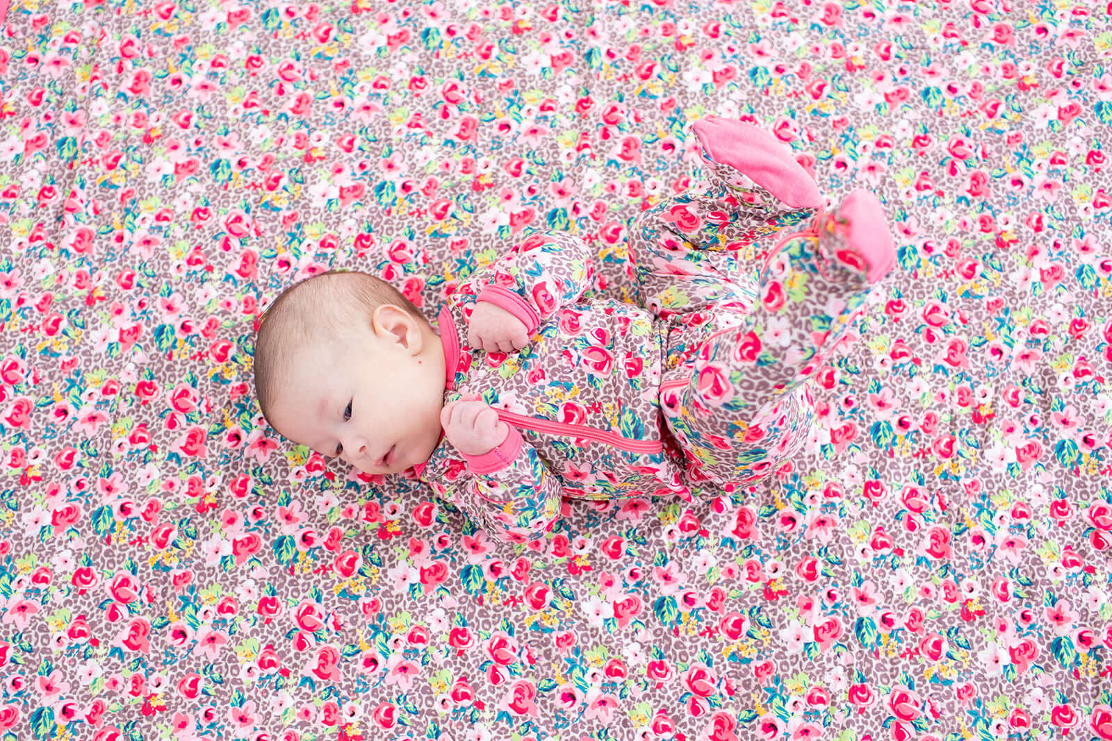 Savanna Rose Footie | Milk & Baby