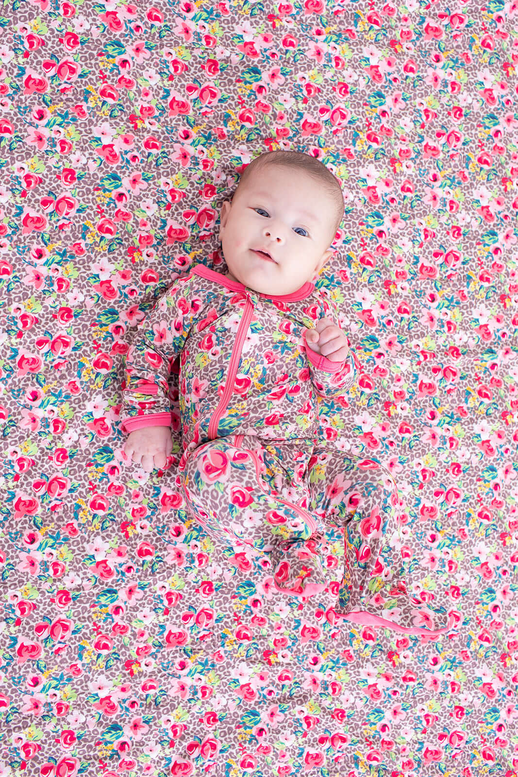 Savanna Rose Footie | Milk & Baby
