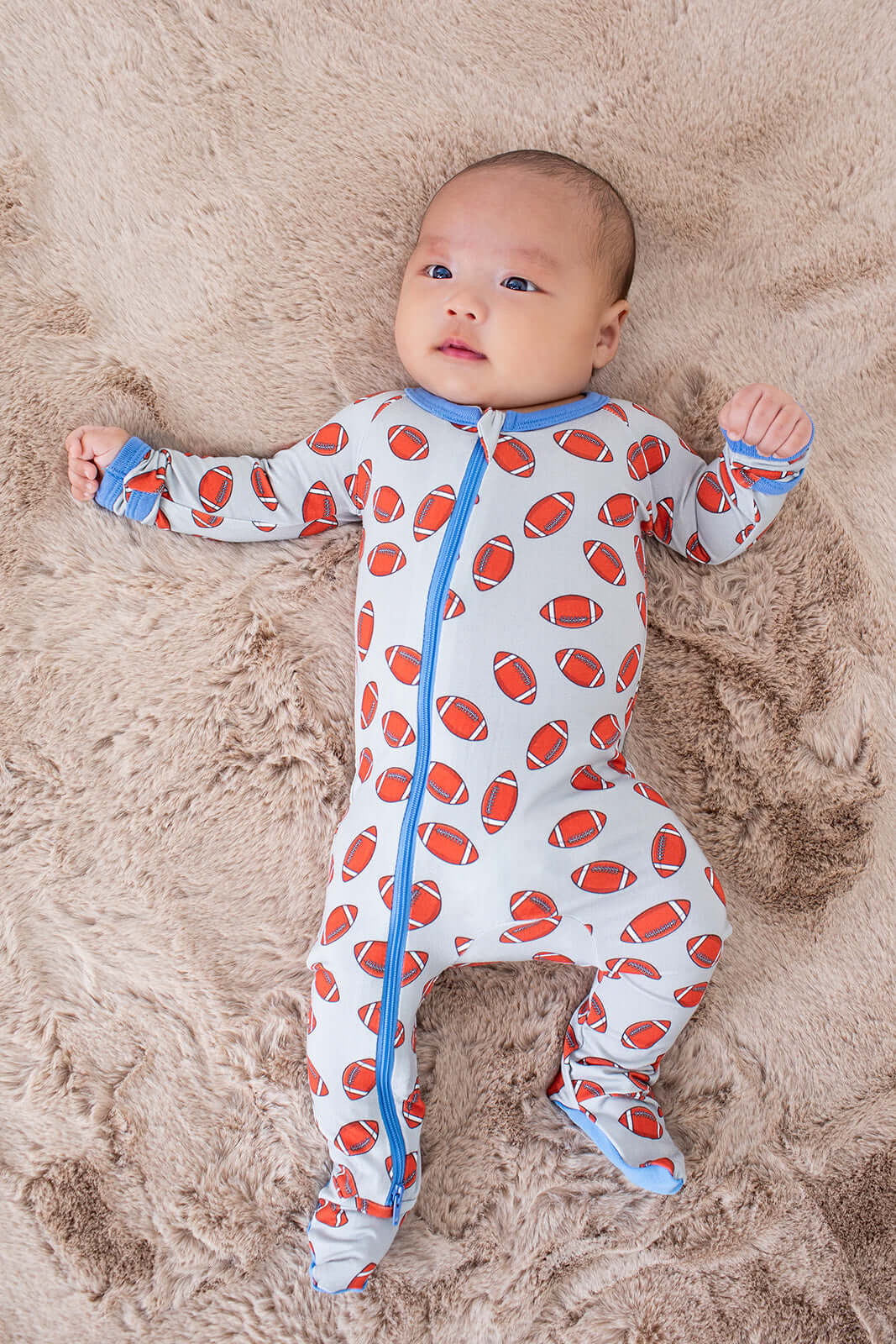 Huddle Up Footie | Milk & Baby