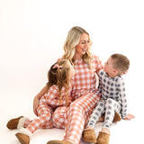 Slate Gingham | Mommy Pajamas