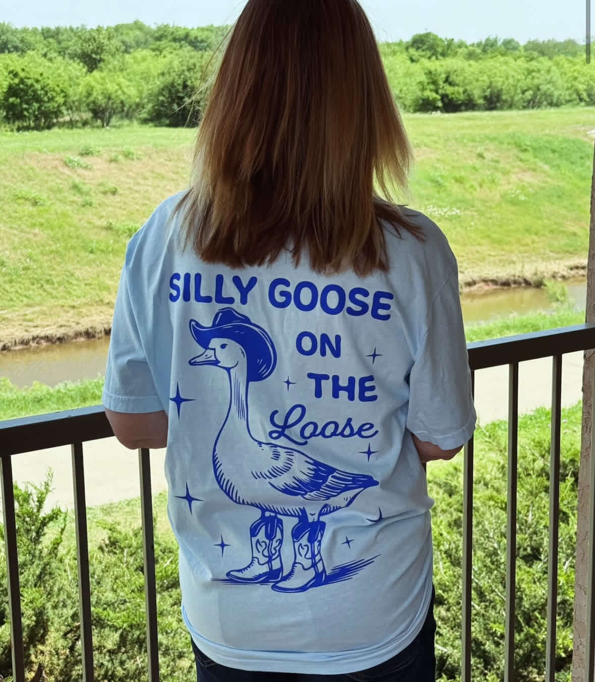 Silly Goose on the Loose Graphic Tee or Crewneck | Milk & Baby