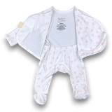 Heart2Heart Skin-to-Skin Onesie Pink Hearts