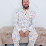 Happy Hanukkah Men's Pajama | Milk & Baby