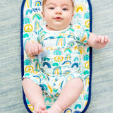 Rainbows Blue | Pret® Changing Clutch | Milk & Baby