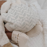 Luna + Luca Organic Booties | Cream