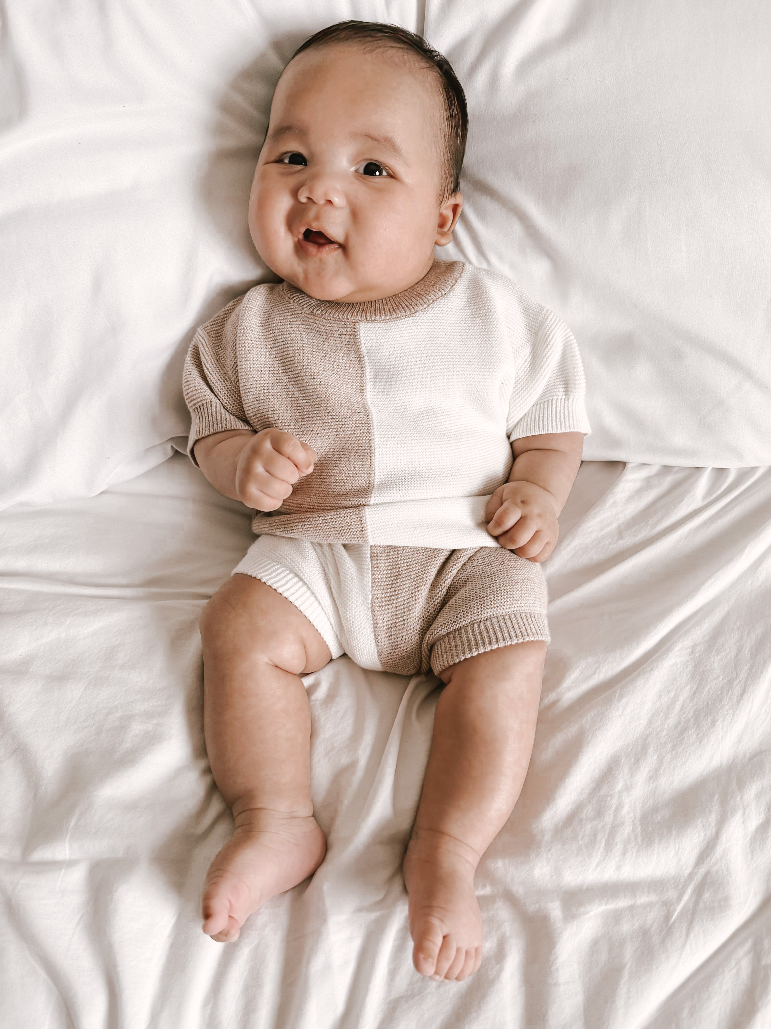Luna + Luca Color Block Set | Baby & Kids | Milk & Baby