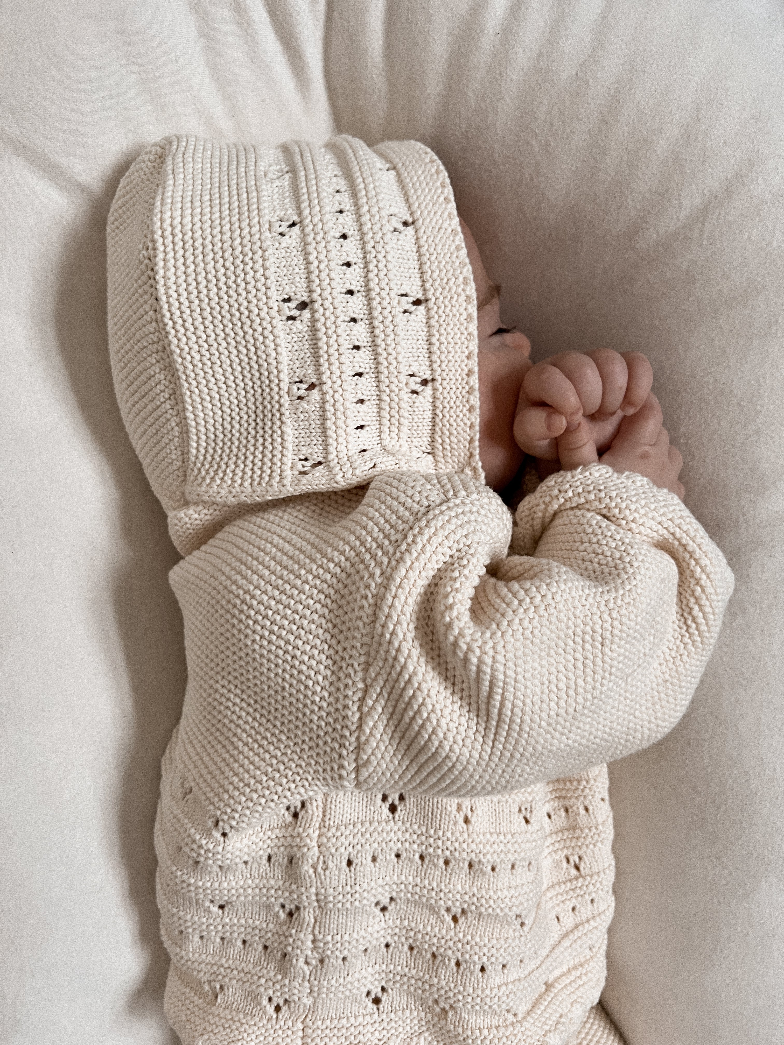 Bring Me Home Chunky Knit Bundle | Cream | Milk & Baby