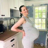 Little Breastfeeding Dress | Heather Gray