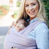 Tuck and Bundle Baby Wrap | Lavender Grey Milk & Baby