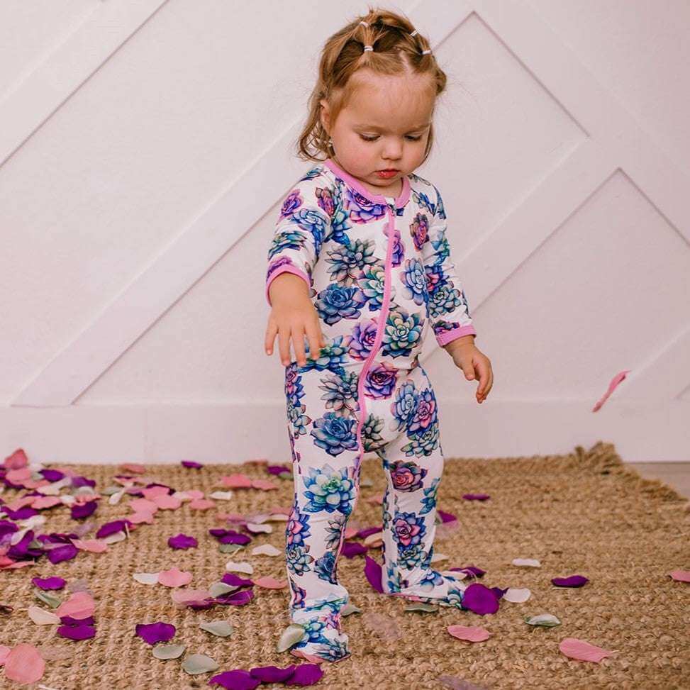 Succulent Sweetheart Footie | Milk & Baby