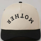 Mother Upside Down Lettering Embroidered Cap | Milk & Baby