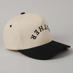 Mother Upside Down Lettering Embroidered Cap | Milk & Baby