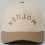 Mother Upside Down Lettering Embroidered Cap | Milk & Baby