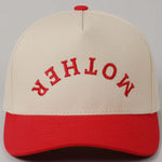 Mother Upside Down Lettering Embroidered Cap | Milk & Baby