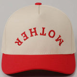 Mother Upside Down Lettering Embroidered Cap | Milk & Baby