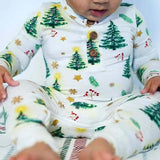 Christmas Trees Convertible Romper