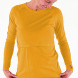 Merino Wool Nursing Long Sleeve Top