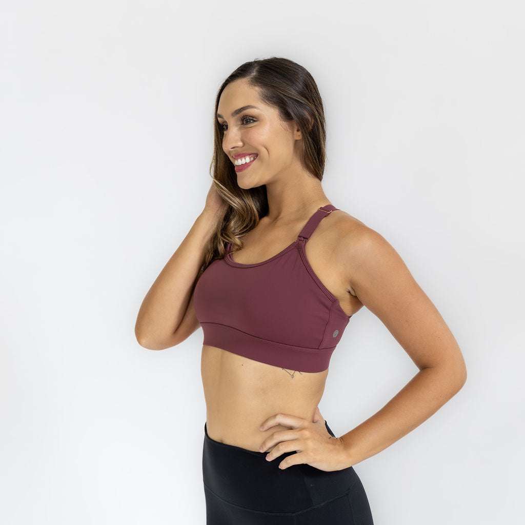 Strappy Back 2.0 Nursing Sports Bra | Milk & Baby
