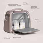 Insulated Bottle Bag - Taupe | Milk & Baby
