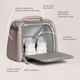 Insulated Bottle Bag - Taupe | Milk & Baby