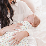 Swaddle Blanket Set | Happy Baby Vibes | Milk & Baby