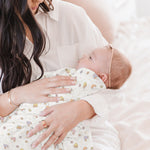Mushy Love | 2-Pack Square Swaddle Blanket Set | Milk & Baby