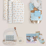 Everyday Essentials Baby Bundle | Howdy Partner Blue | Milk & Baby