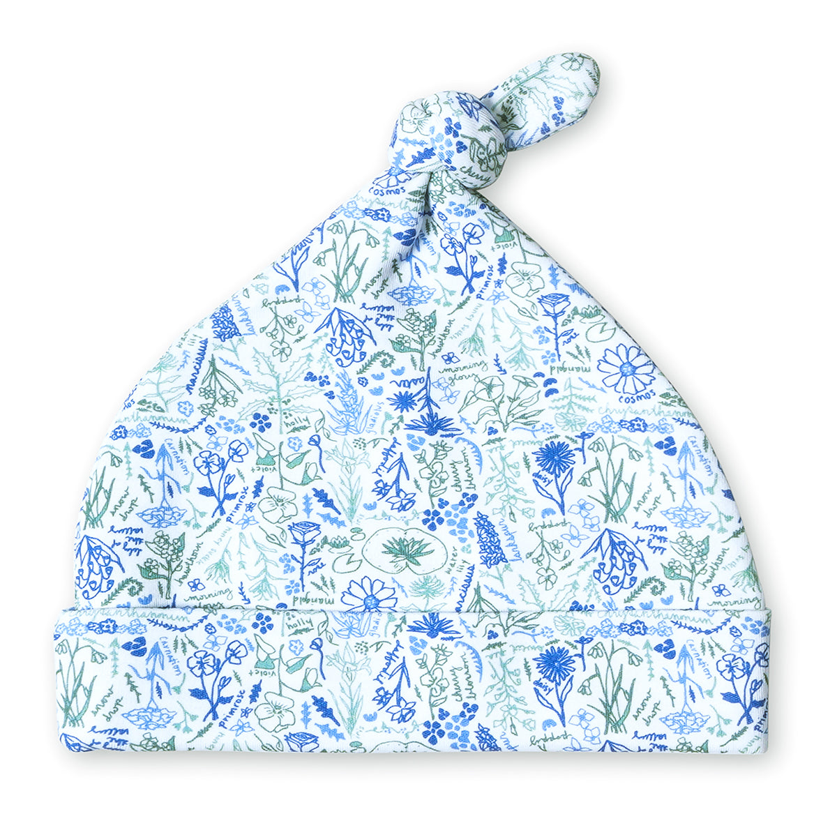 Birth Flowers Baby Hat | Milk & Baby