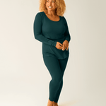 Jane Nursing Pajama Set | Evergreen | Milk & Baby