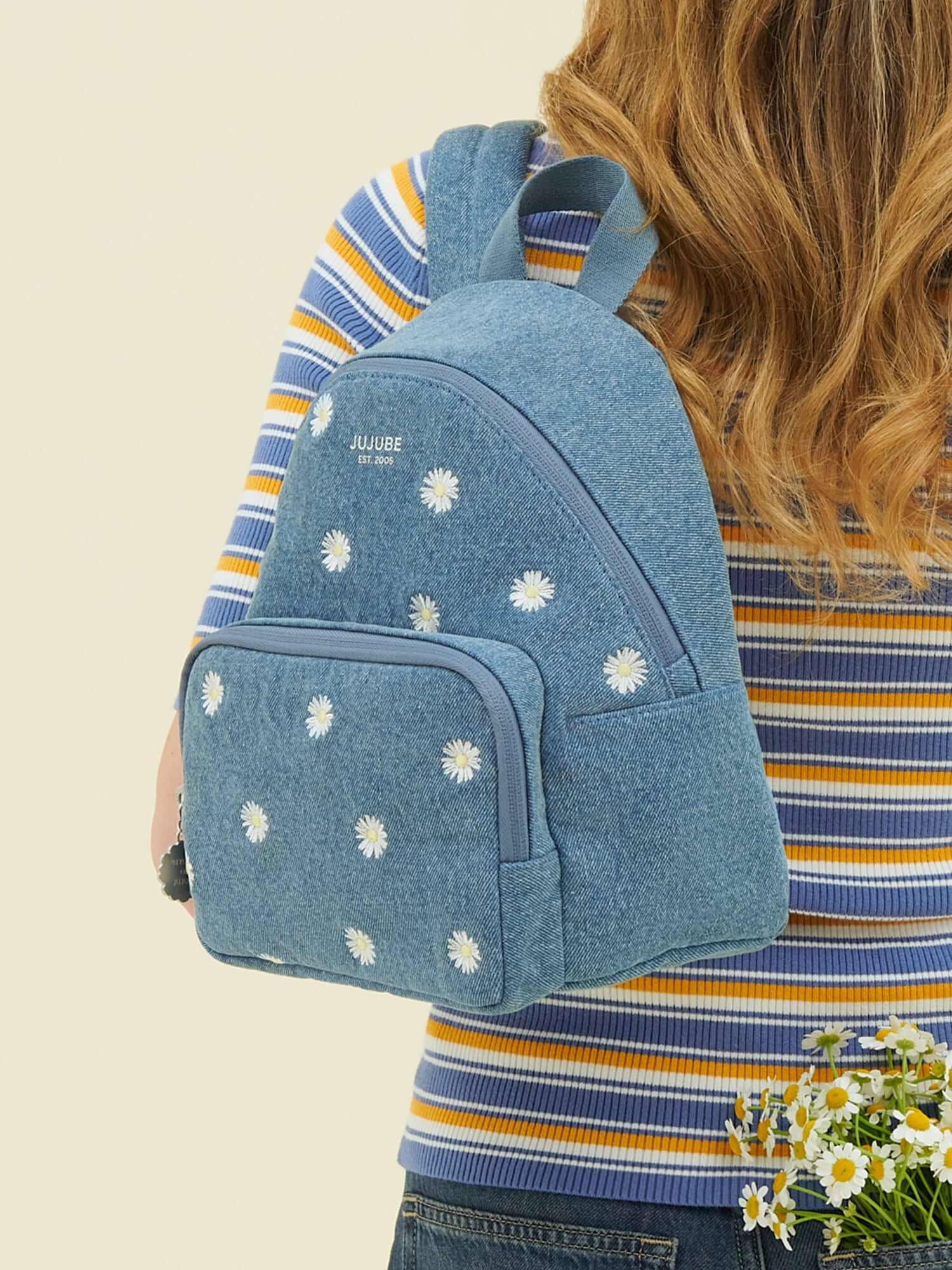 denim mini backpack Everyday Mini Backpack